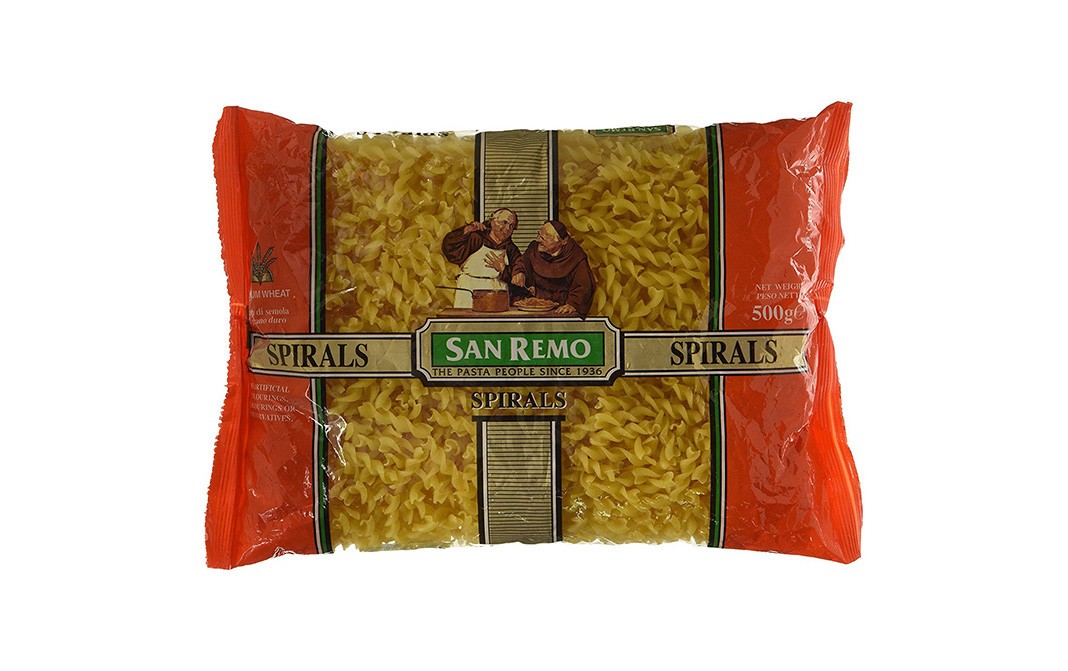 San Remo Spirals    Pack  500 grams